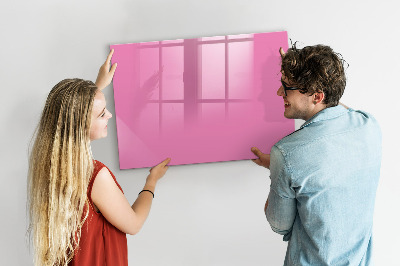 Tableau magnétique enfant Couleur rose