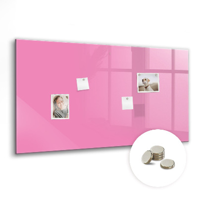 Tableau magnétique enfant Couleur rose