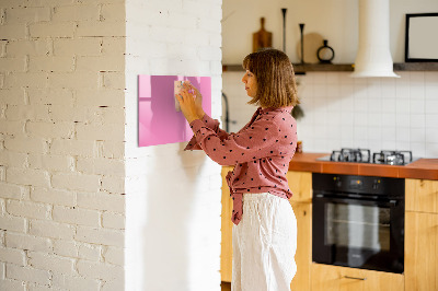 Tableau magnétique enfant Couleur rose