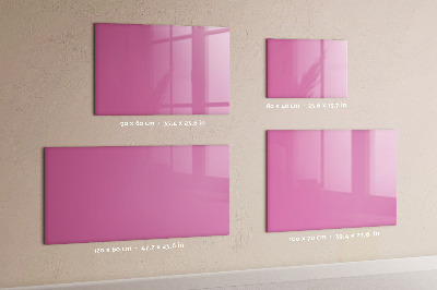 Tableau magnétique enfant Couleur rose