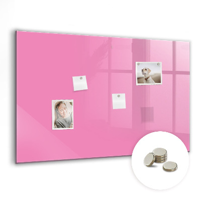 Tableau magnétique enfant Couleur rose