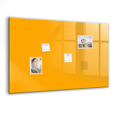 Tableau magnétique enfant Couleur jaune doré