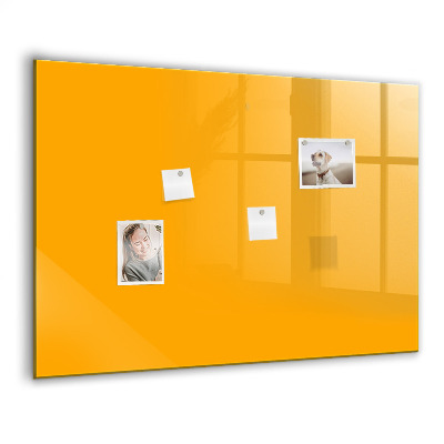 Tableau magnétique enfant Couleur jaune doré