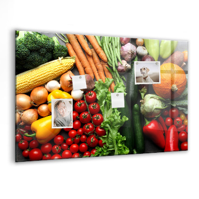 Tableau pour magnet Légumes frais