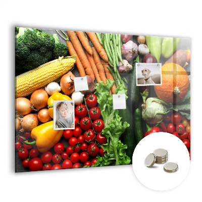 Tableau pour magnet Légumes frais