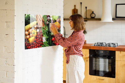 Tableau pour magnet Légumes frais