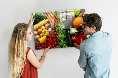 Tableau pour magnet Légumes frais
