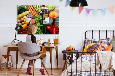 Tableau pour magnet Légumes frais