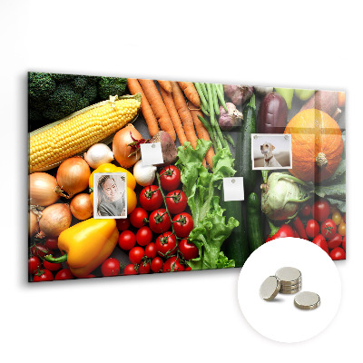 Tableau pour magnet Légumes frais