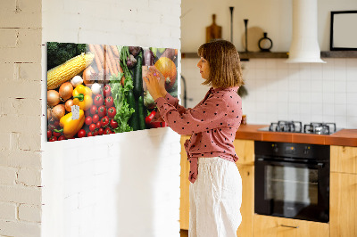 Tableau pour magnet Légumes frais