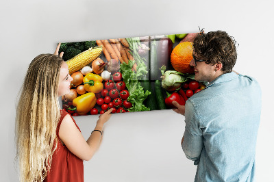 Tableau pour magnet Légumes frais