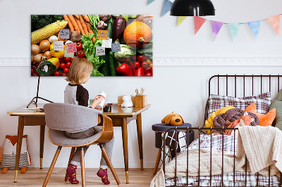 Tableau pour magnet Légumes frais