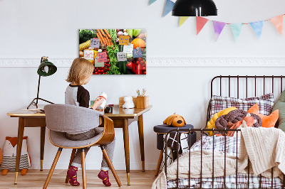 Tableau pour magnet Légumes frais
