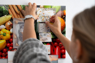 Tableau pour magnet Légumes frais