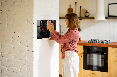 Tableau pour magnet Poivrons dans l'eau