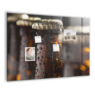 Tableau pour magnet Bouteilles en verre