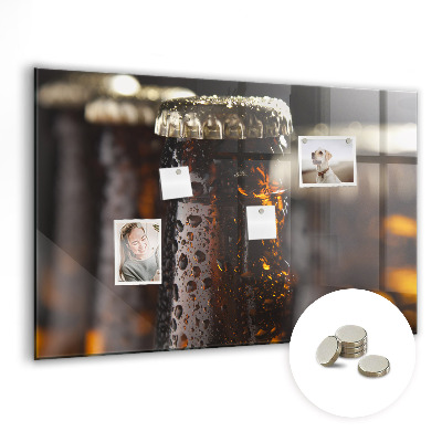 Tableau pour magnet Bouteilles en verre