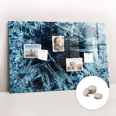 Tableau mural magnétique Mur gelé