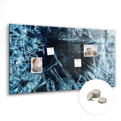 Tableau mural magnétique Mur gelé