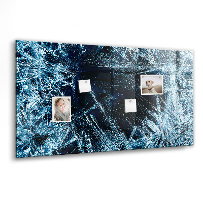 Tableau mural magnétique Mur gelé