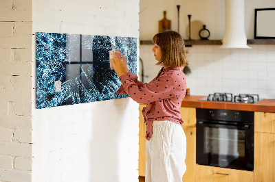 Tableau mural magnétique Mur gelé