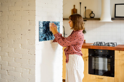 Tableau mural magnétique Mur gelé