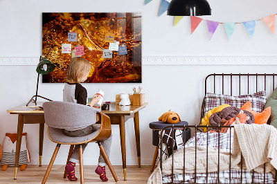 Tableau pour magnet Gros plan de la boisson