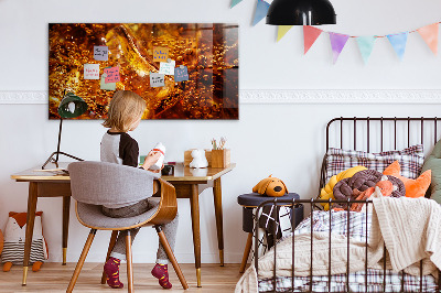 Tableau pour magnet Gros plan de la boisson