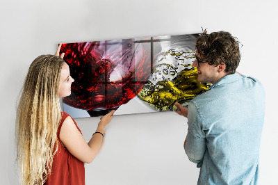 Tableau pour magnet Verres de vin