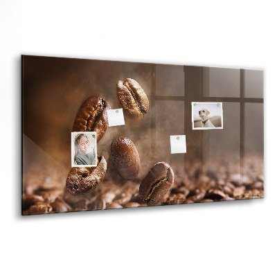 Tableau aimanté horizontal Café en grains