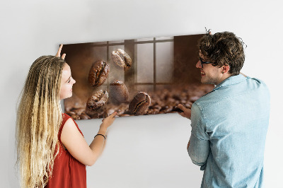 Tableau aimanté horizontal Café en grains