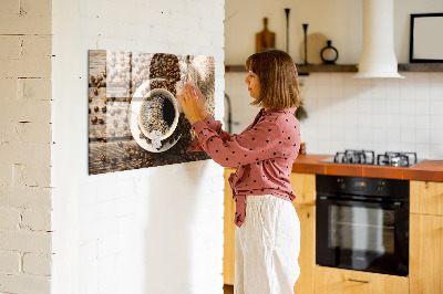 Tableau pour magnet Un sac de café