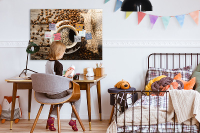 Tableau pour magnet Un sac de café