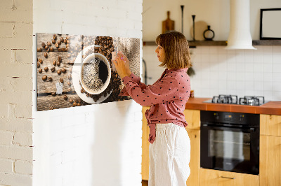 Tableau pour magnet Un sac de café