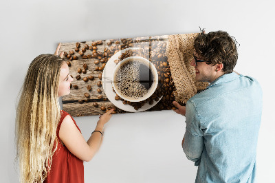 Tableau pour magnet Un sac de café