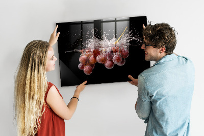 Tableau pour magnet Raisins