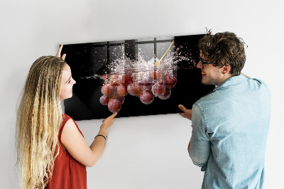 Tableau pour magnet Raisins