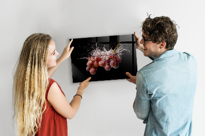 Tableau pour magnet Raisins