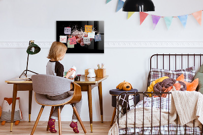 Tableau pour magnet Raisins