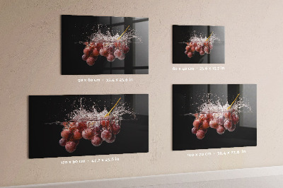 Tableau pour magnet Raisins