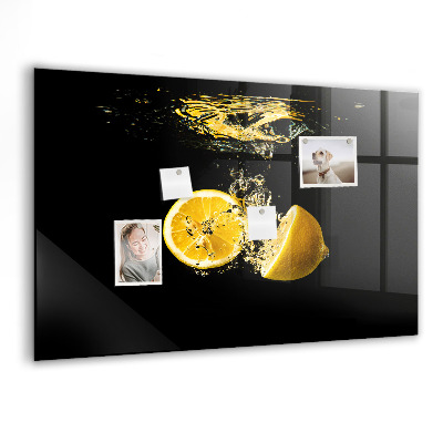 Tableau aimanté horizontal Citrons