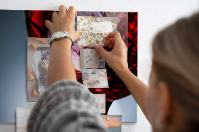 Tableau mural magnétique Un verre de vin