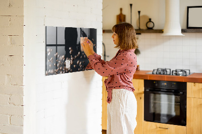 Tableau pour magnet Café en grains