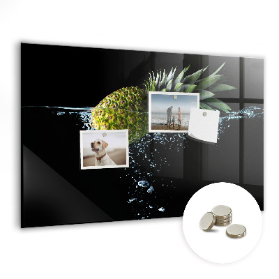 Tableau aimanté horizontal Ananas
