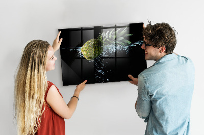 Tableau aimanté horizontal Ananas