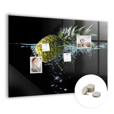 Tableau aimanté horizontal Ananas
