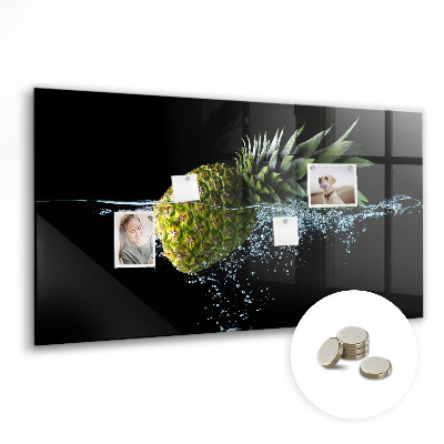 Tableau aimanté horizontal Ananas
