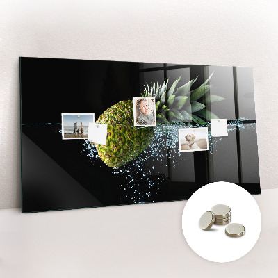 Tableau aimanté horizontal Ananas