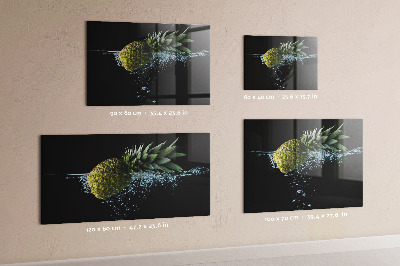 Tableau aimanté horizontal Ananas