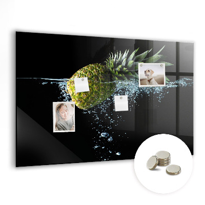 Tableau aimanté horizontal Ananas